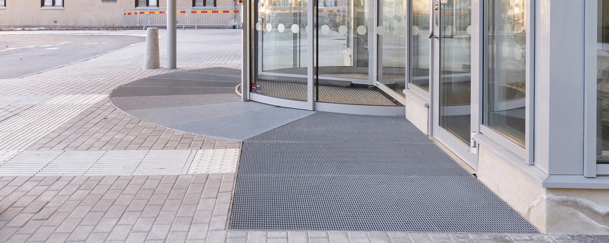 Gitterroste für Eingangsbereiche